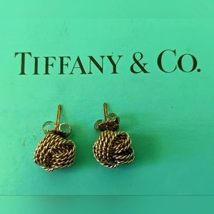COPY - Tiffany Co 925 Somerset Knot Earrings